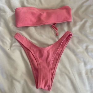 Pink bikini